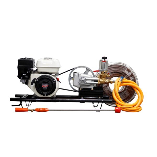FUMIGADORA ESTACIONARIA A GASOLINA MOTOR HONDA (GP200-ES30) INCLUYE 2 MANGUERAS DE ALTA PRESION