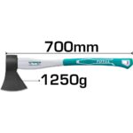 HACHA 1250G MANGO FIBRA DE VIDRIO TOTAL (THT7812506)