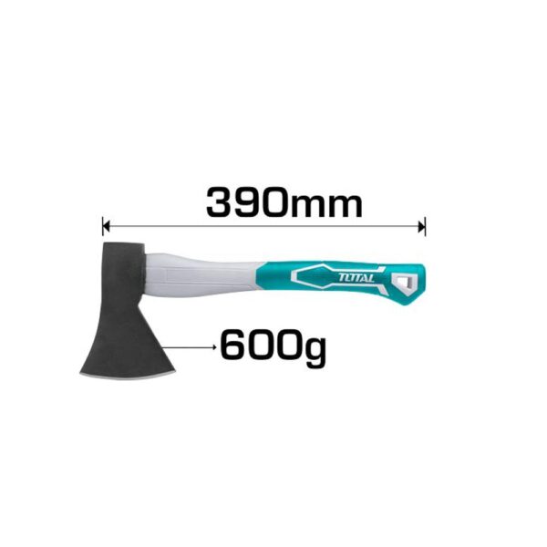 HACHA 600G MANGO FIBRA DE VIDRIO TOTAL (THT786006)