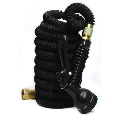 MANGUERA EXPANDIBLE CON PISTOLA 15 MTS UDUKE EN CARRETO (HT1285)
