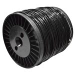 NYLON GUADANA NEGRO / ROJO REDONDO 2.8MM X 200 MTS