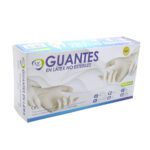 GUANTE DE LATEX TALLA M AH ROYAL NO ESTERILES (VISTO BUENO INVIMA) (CAJA X 50 PARES) (PAC2600)