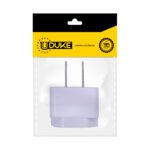CONVERTIDOR POLO TIERRA 3 A 2 R/P (EUROPEO) PQT X 1 UDUKE