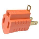 CONVERTIDOR POLO/TIERRA 3 A 2 FINO (SAKURA) NARANJA (RETIE-FL) (HT20333)