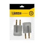 CONVERTIDOR POLO/TIERRA 3 A 2 GRIS FINO SAKURA PQT X 2 UDUKE