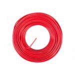 ALAMBRE RIGIDO DE CALIDAD # 8 ROJO