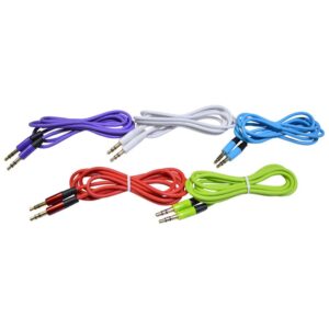 Cable 1X1 Auxiliar Fino 1.2MTS Verde  (HT30303)