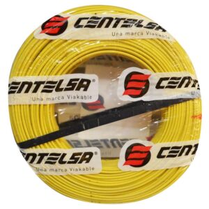 Cable Centelsa 7 Hilos 12  (Amarillo)
