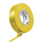 CINTA AISLANTE PEQUENA AMARILLA (PAQ X10) (5MTS) (ECA17) CERTIFICACION UL