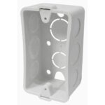 CAJA PLASTICA 2X4 BLANCA INDUMA CERTIFICADA (T1202-0027)