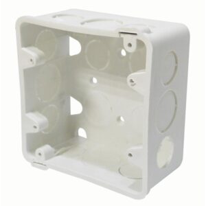 Caja Plastica 4X4 Blanca Induma Certificada (X408)(T1202-0029)