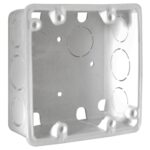 CAJA PLASTICA 4X4 BLANCA R/G CERTIFICADA