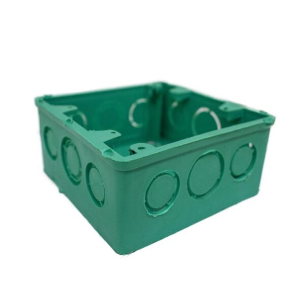 CAJA PLASTICA 4X4 VERDE RG CERTIFICADA