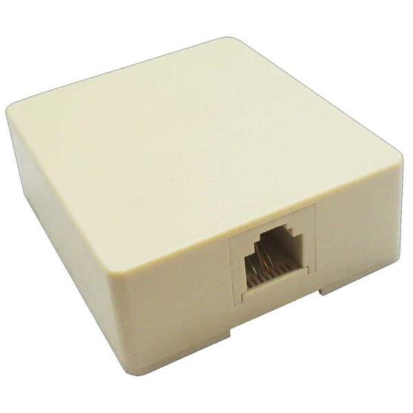 CAJA TELEFONO PLUG SENCILLO MEDIANA ECONOMICA (H451)