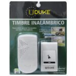 TIMBRE INALAMBRICO ENERGIA UDUKE FRECUENCIA EXCLUSIVA (ALCANCE ENTRE 30 Y 150 MTRS) (HT60121)