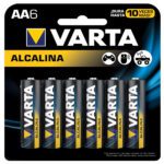 PILA AA ALKALINA X 6 VARTA