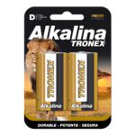 PILA ALCALINA TRONEX D BLISTER  X2