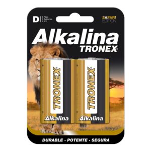 Pila Alcalina Tronex D Blister  X2
