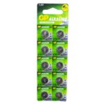 PILA MONEDA GP LITHIUM CELL 1.5V MAH LR44 (176A) BLISTER X 10 (PRECIO X UNIDAD)