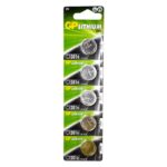 PILA MONEDA GP LITHIUM CELL 3V-90MAH CR2016 BLISTER X 5 (PRECIO X UNIDAD)
