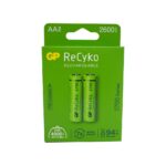 PILA RECARGABLE X 2 GP 1.2V  AA 2600 MAH (GP270AAHC-C2K)(PAR)