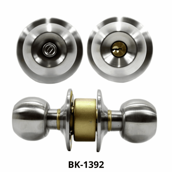 CHAPA BOLA ALCOBA P/METALICO (COLOR SATINADA) BLISTER (BK-1392)