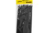 Amarra plástica Uduke negra de 2.5 x 150 mm, bolsa por 100