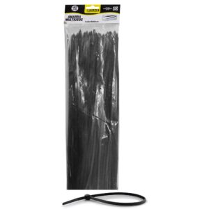 AMARRA PLASTICA UDUKE NEGRA 4.8X400MM (40 CM) (100 UNDS) (HT70040)