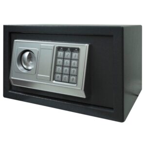 CAJA FUERTE DE SEGURIDAD CON CLAVE INTERCAMBIABLE 20EG (20X20X31) (HT90071)