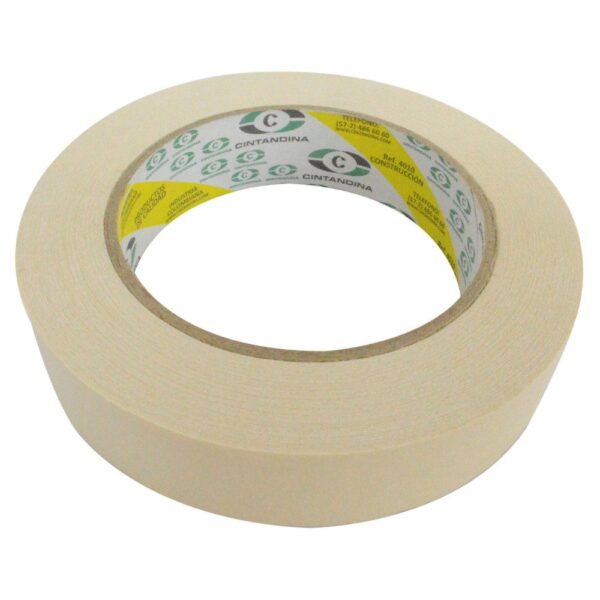 CINTA ENMASCARAR 3/4" X 40MTS PARA CONSTRUCCION CINTANDINA (CE-203)