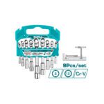 Llave Copa en L Industrial Juego x 9 Pzs Total (TLASWT0901)
