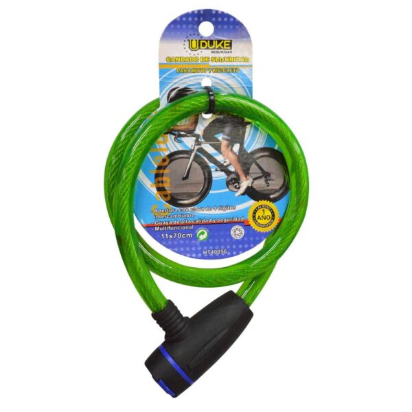 CANDADO BICICLETA UDUKE 706 (HT40056) (1 ANO GARANTIA)
