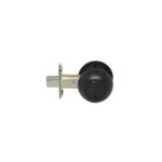 CHAPA CERROJO SEGURIDAD YALE 170 1/4 NEGRA LLAVE LLAVE  (0009282)