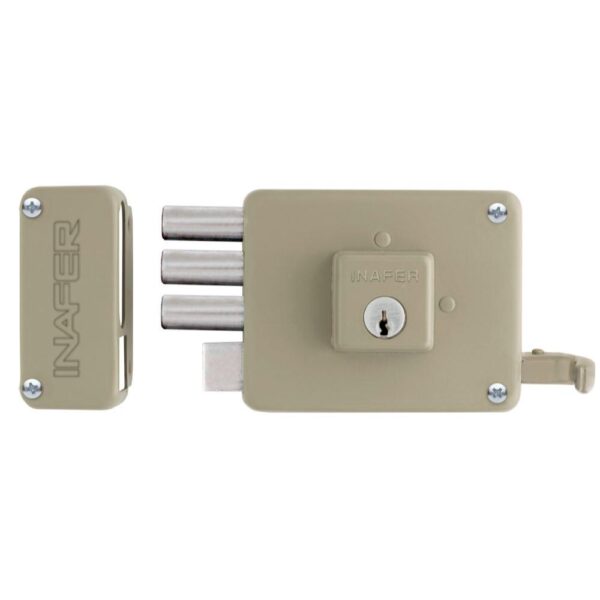 CHAPA DE S/P INAFER 3 BARRAS ANTI-TALADRO MEGA DERECHA (C333)(24MDCC0)