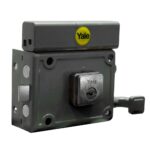 CHAPA DE S/P YALE 987 PLUS 1/4 IZQUIERDA LLAVE PUNTO CON ALARMA  (3156)