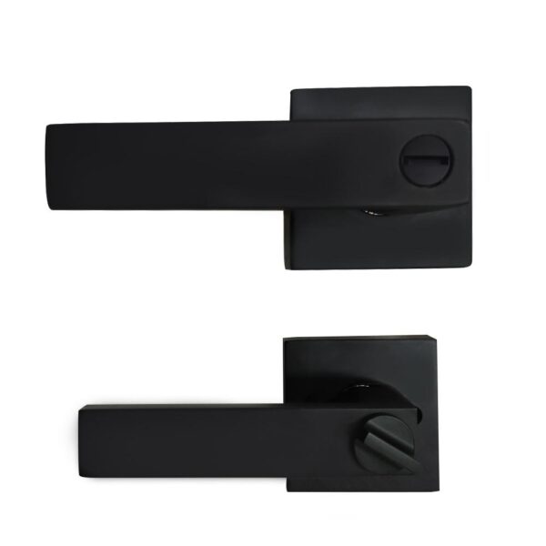 CHAPA MANIJA CUADRADA NEGRA BAÑO GATO PESADA  (736604)