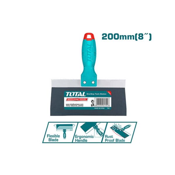 ESPATULA PARA DRYWALL 8" MANGO PLASTICO SUPER SELECT TOTAL (THPUT20011)