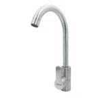 LLAVE LAVAPLATOS ACERO INOXIDABLE MONOCONTROL  REDONDA CROMADA UDUKE (HT2049)