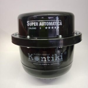DUCHA ELECTRICA KONTIKI AUTOMATICA TRADICIONAL NEGRA 120V (K-104N)