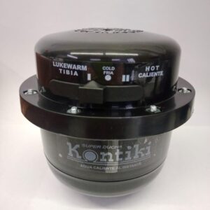 DUCHA ELECTRICA KONTIKI 3 TEMPERATURAS CON MINIDUCHA NEGRA 110V (K-101N)