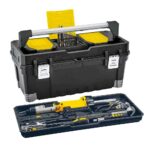 Caja Herramienta 25 Pro Cerr Metalica Negra Rimax  (13630)