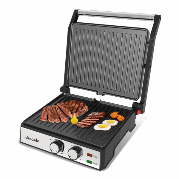 PARRILLA ELECTRICA 2 EN 1 120V  DECAKILA (KUEC079M)