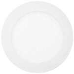 PANEL LED 9W REDONDO INCRUSTAR LUZ CALIDA UDUKE (3000K) (HT80362)(35003C)