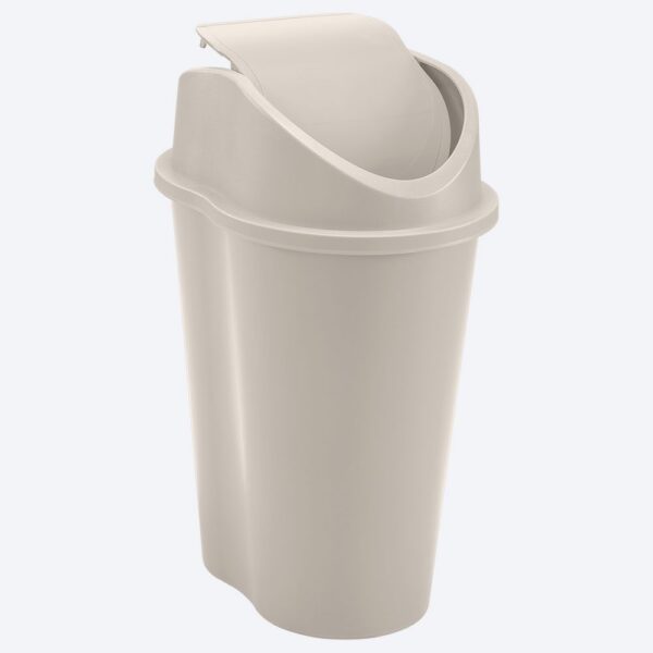 PAPELERA STYLE TV 2,5 L TAUPE RIMAX