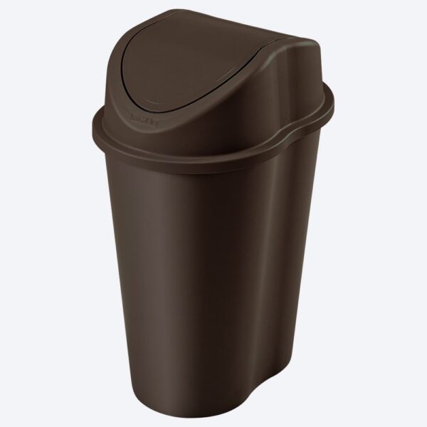 PAPELERA STYLE TV 25L WENGUE RIMAX