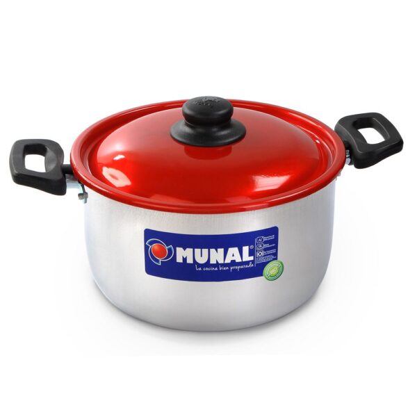 OLLA 16 TAPA ROJA  A/BAQ. MUNAL