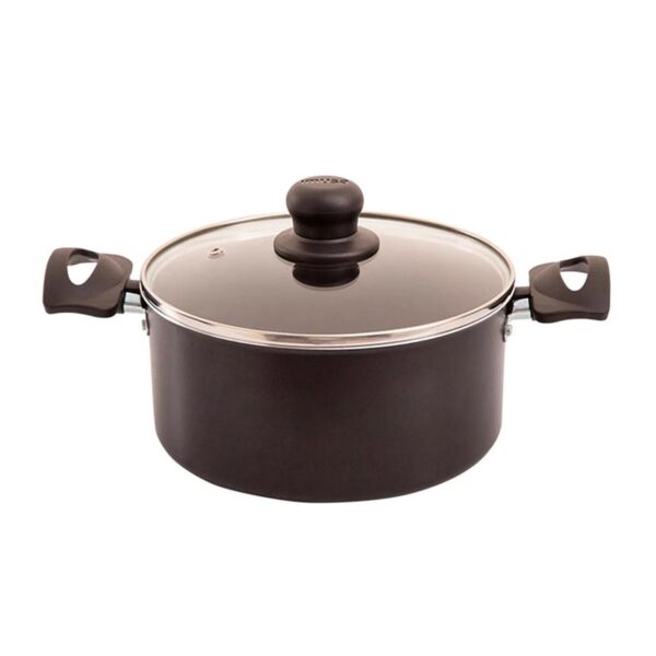 OLLA 20 CM ANTIADHERENTE TAPA VIDRIO SMART IMUSA