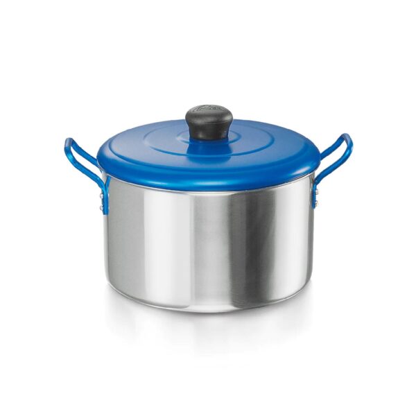 OLLA 24 TAPA AZUL IMUSA
