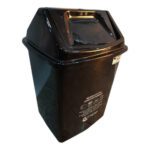 PAPELERA VAIVEN 7 LT - NEGRA