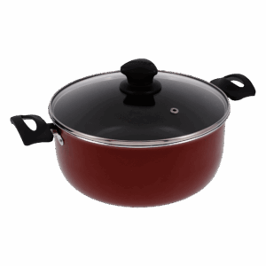 OLLA 24CM A/PT TV COLORS RED IMUSA(5861033607)